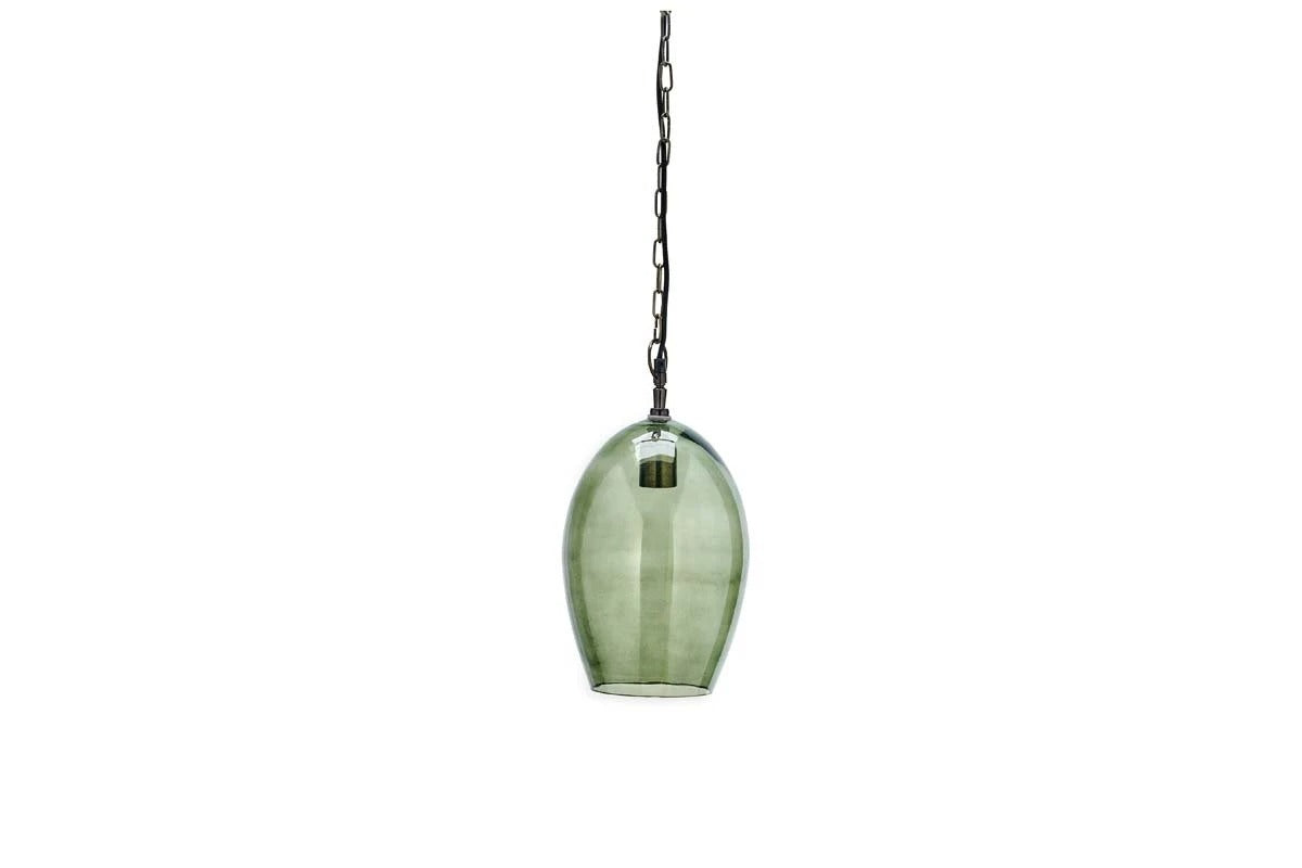 Nkuku Light - Otoro Green Smoke Pendant Lamp