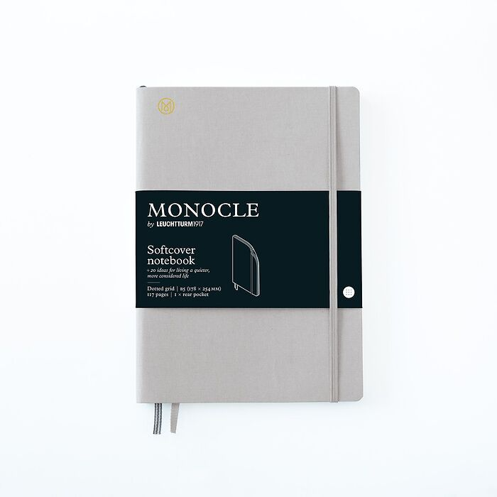 Monocle by Leuchtturm1917 - Notebook B5 Composition Softcover