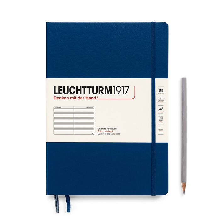 Leuchtturm1917 - B5 Notebook - Composition Hardcover Lined
