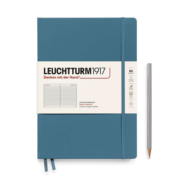 Leuchtturm1917 - B5 Notebook - Composition Hardcover Lined
