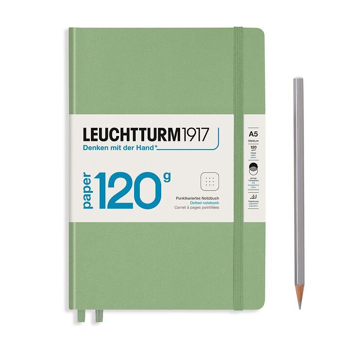 Leuchtturm1917 - A5 Notebook 120g - Hardcover