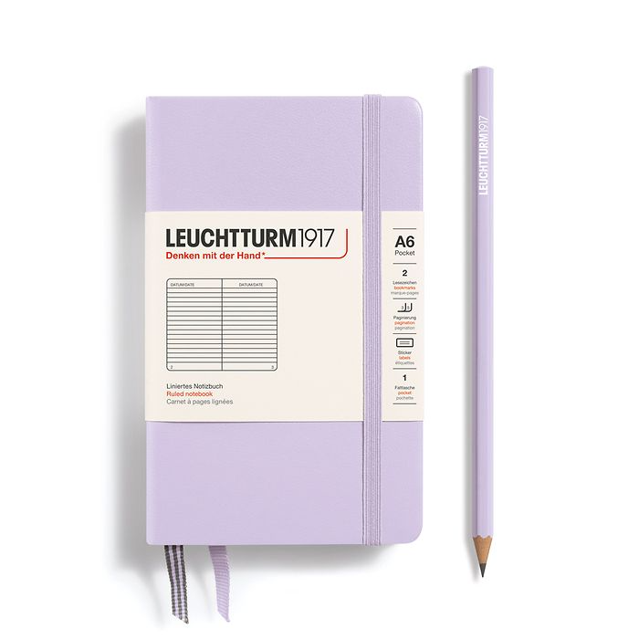 Leuchtturm1917 - A6 Notebook - Hardcover Ruled Lined