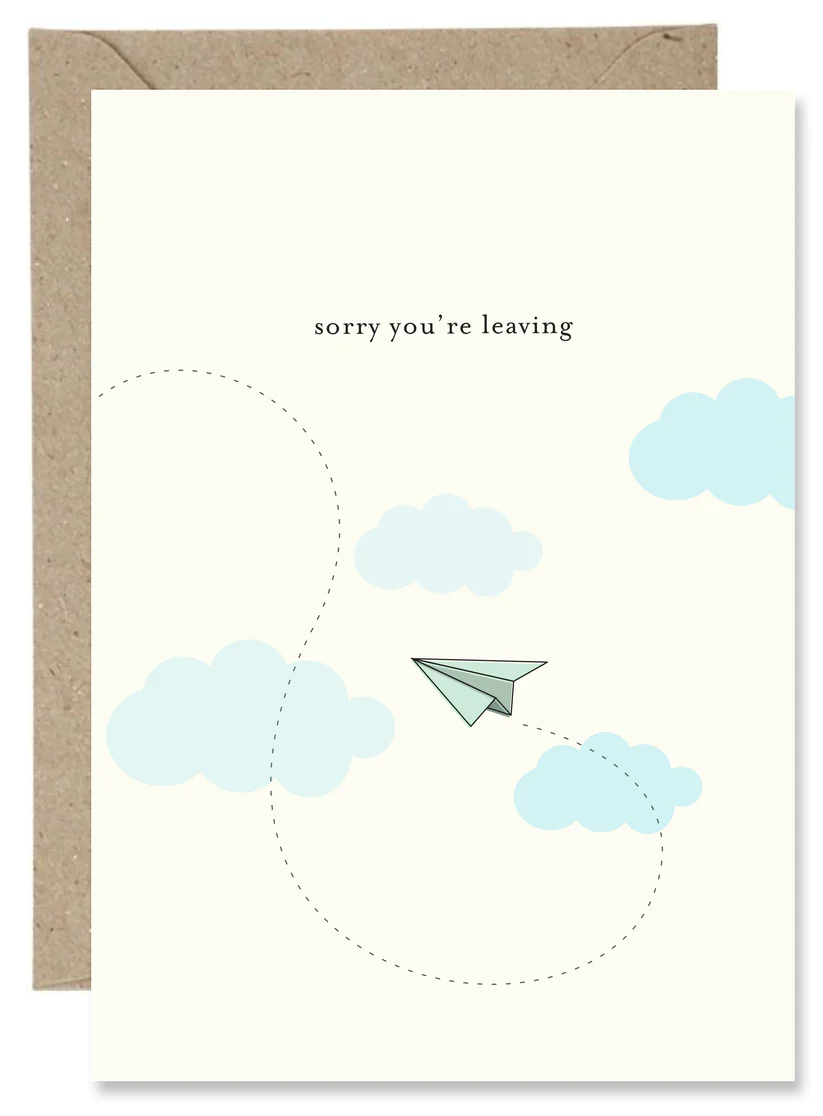 The Paper Gull - Sorry You're Leaving