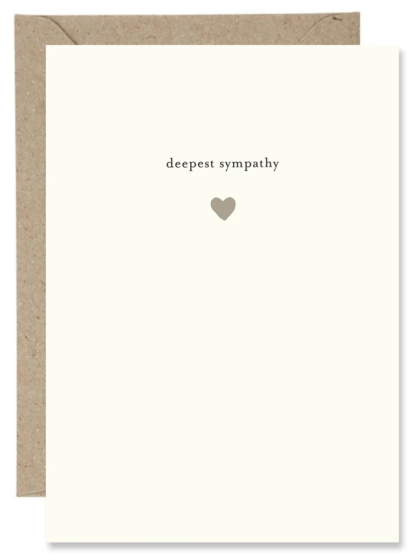 The Paper Gull - Deepest Sympathy