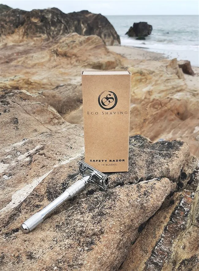 Eco Shaving - Butterfly Safety Razor Chrome
