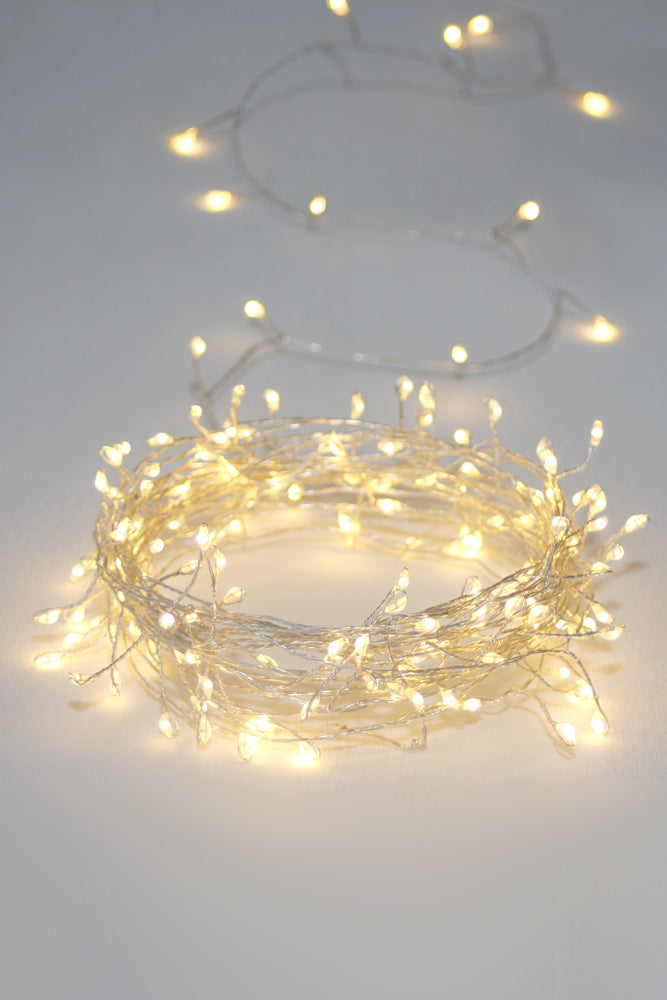 LightStyle Lights Cluster - Silver or Copper 7.5m