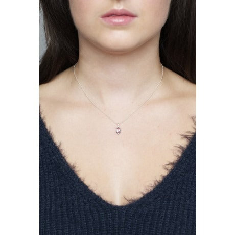 Juvi - Gemstone Charm - Silver (Necklace not included)