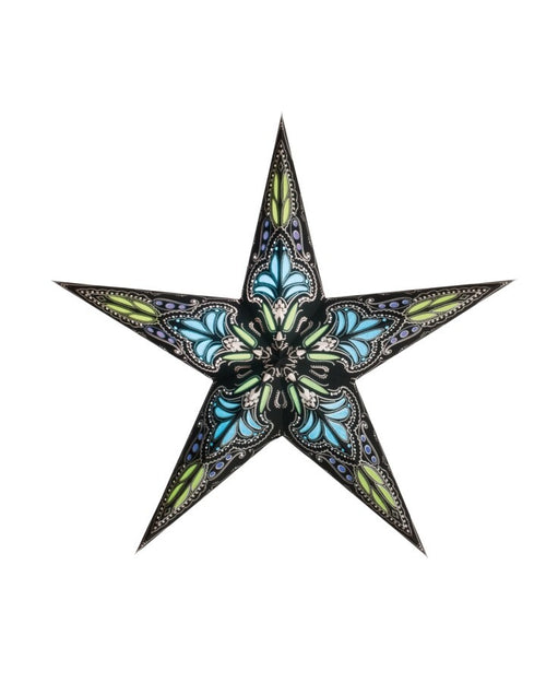 Van Verre - Handprinted Paper Star Light - Jaipur