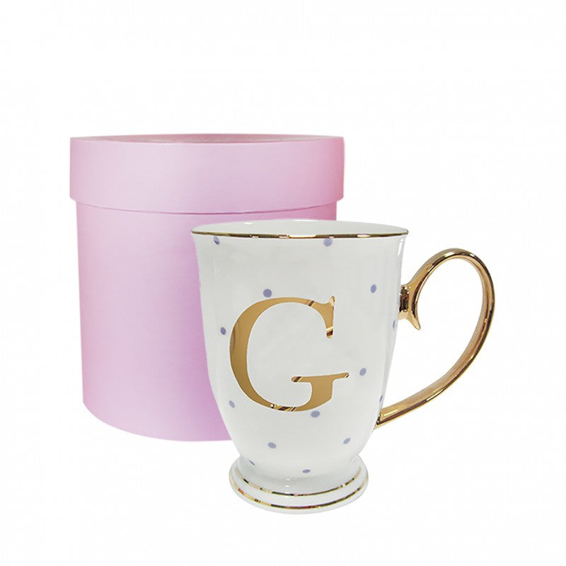Bombay Duck Mug - Alphabet Spotty Mug