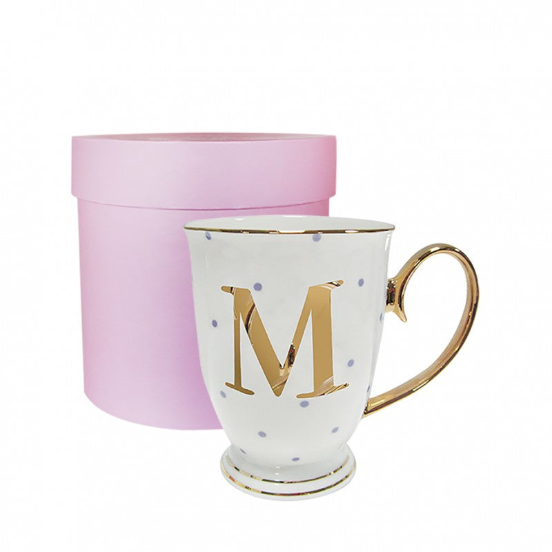 Monogram Spotty Mug - M