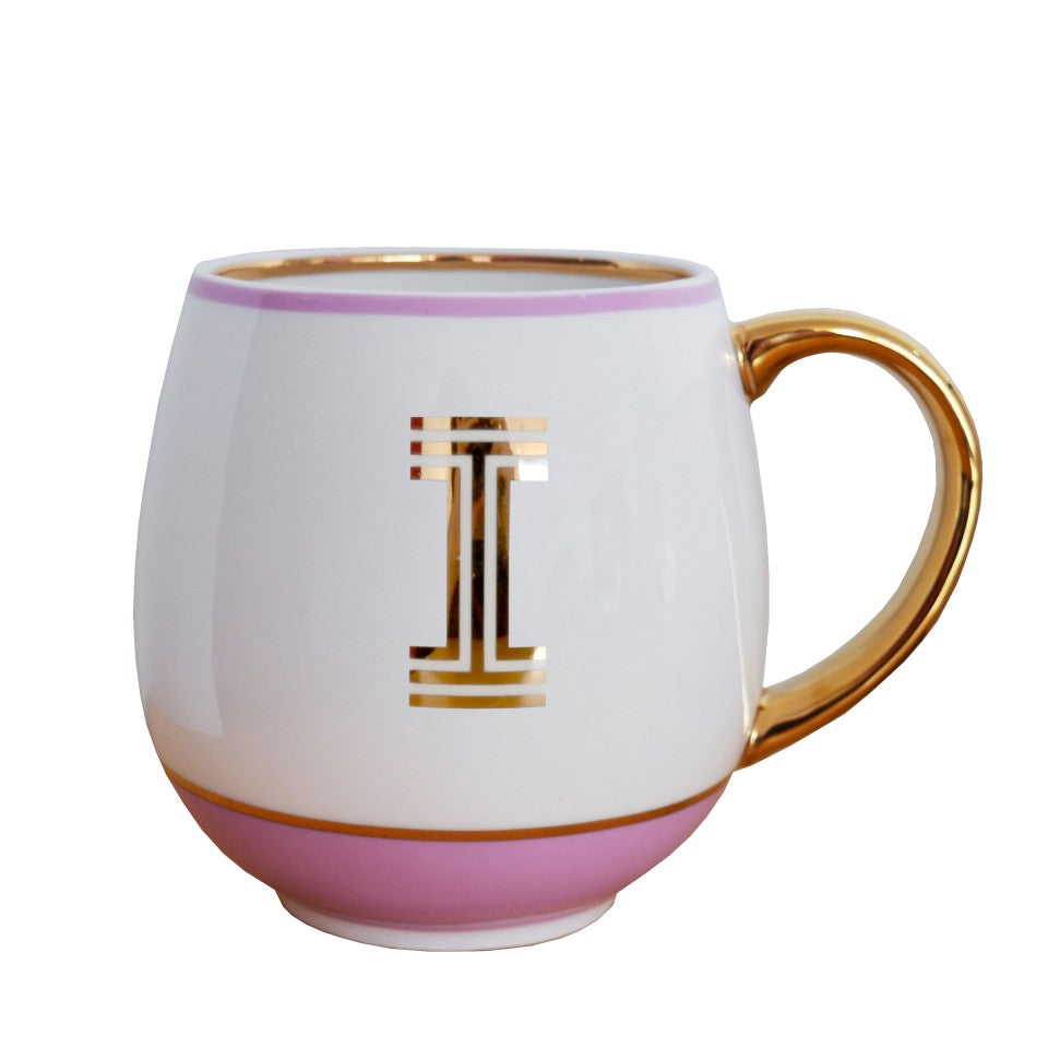 Bombay Duck Library Monogram Mugs