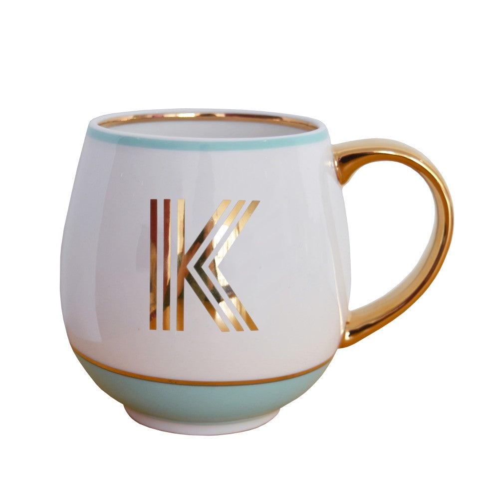 Bombay Duck Library Monogram Mugs