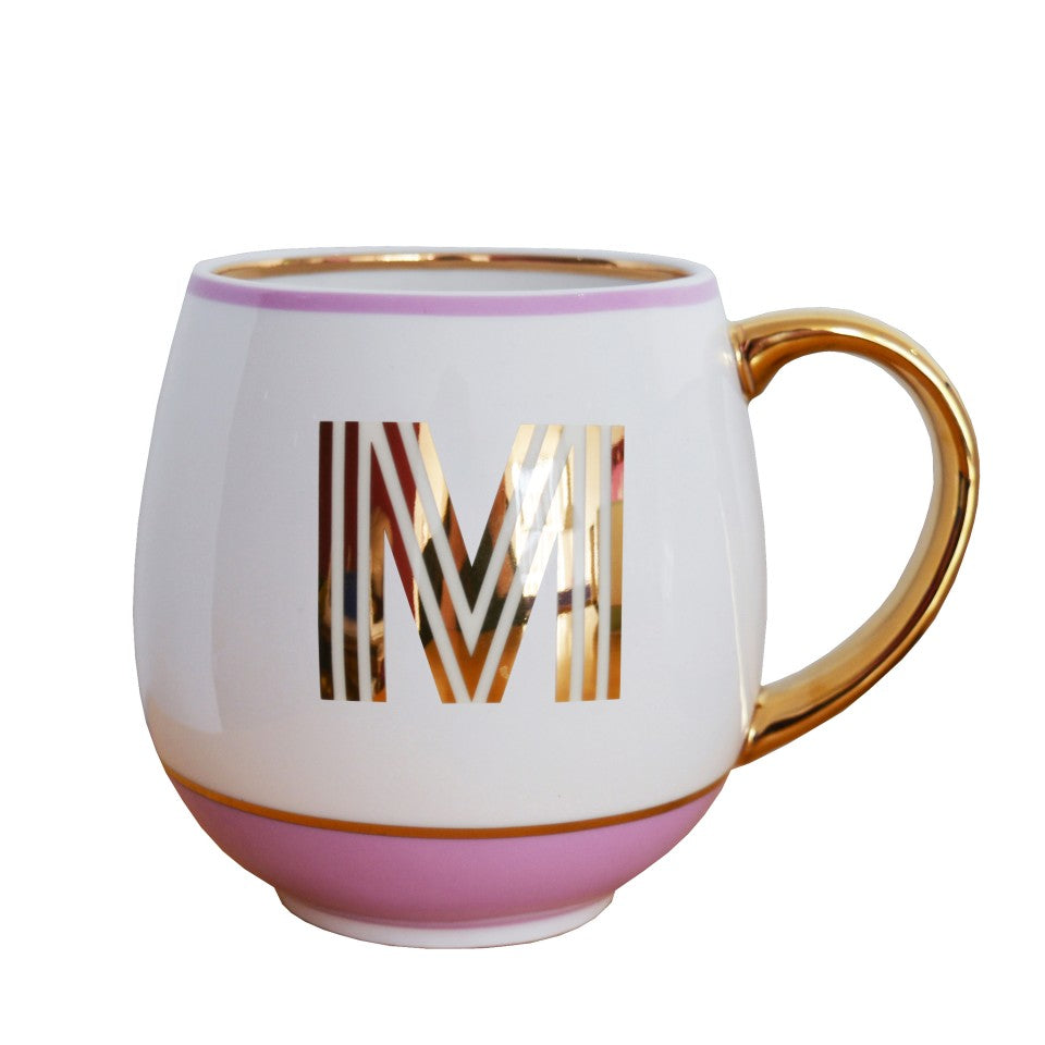 Bombay Duck Library Monogram Mugs