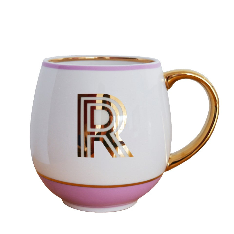 Bombay Duck Library Monogram Mugs