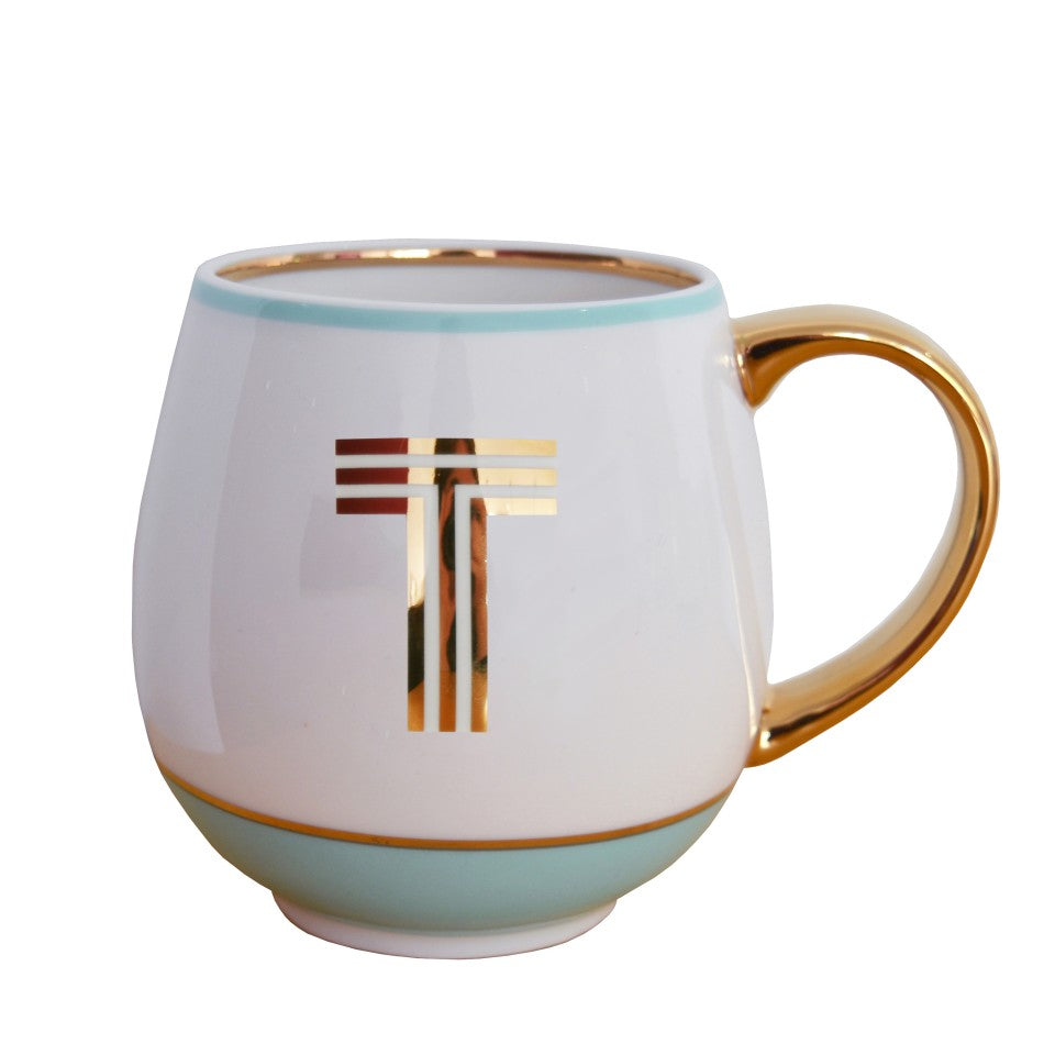 Bombay Duck Library Monogram Mugs