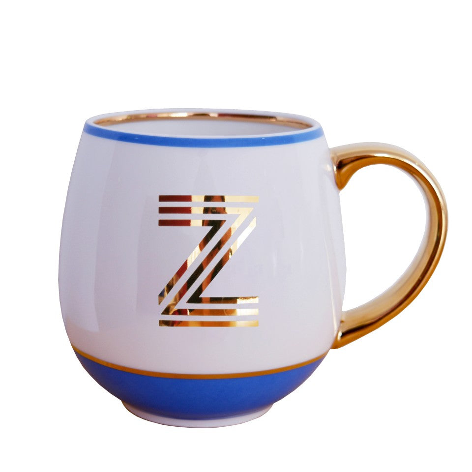 Bombay Duck Library Monogram Mugs