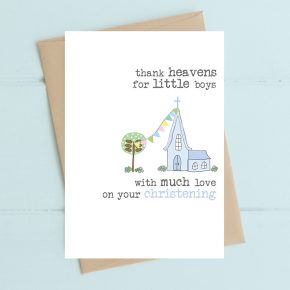 Dandelion Card - Christening