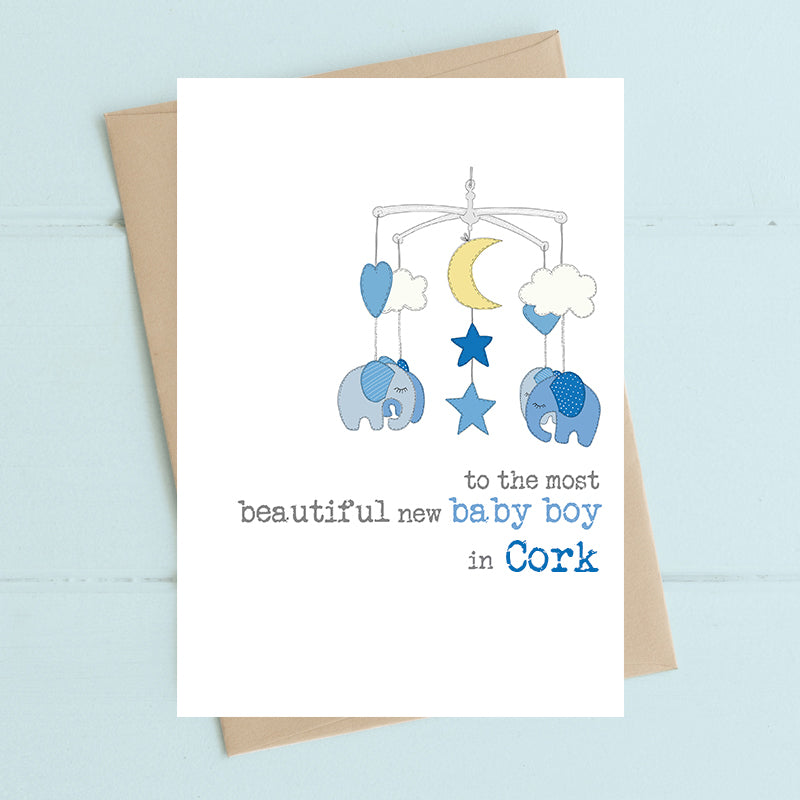 Dandelion Card - Beautiful Cork Baby