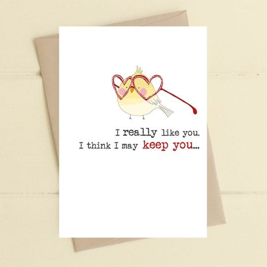 Dandelion Card - I might Keep You