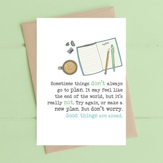 Dandelion Card - Make a new plan