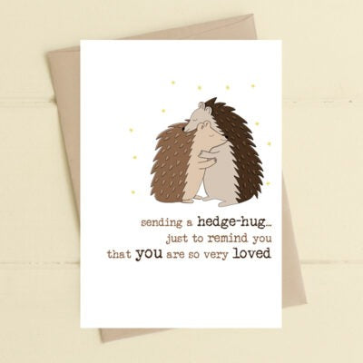 Dandelion Card - Hedge-hug