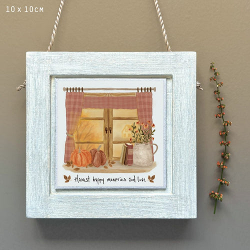 East of India Print - Autumn Window Pictures