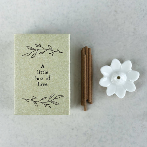 East of India - Incense Matchbox - A Little Box of Love