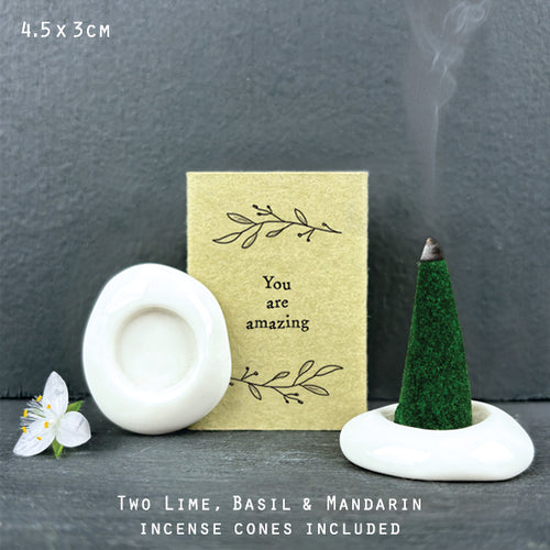 East of India - Incense Matchbox Cone - Amazing