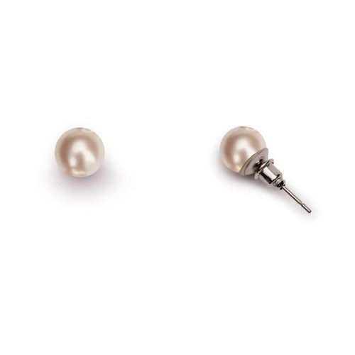 Lovett Earrings - 1950s Pearl Studs