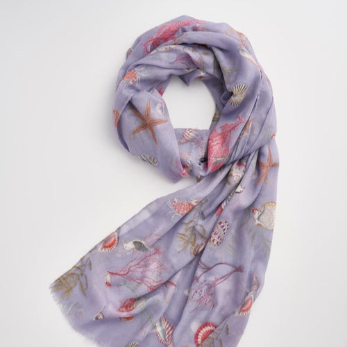 Fable Scarf - Lightweight Whispering Sands - Powder Blue