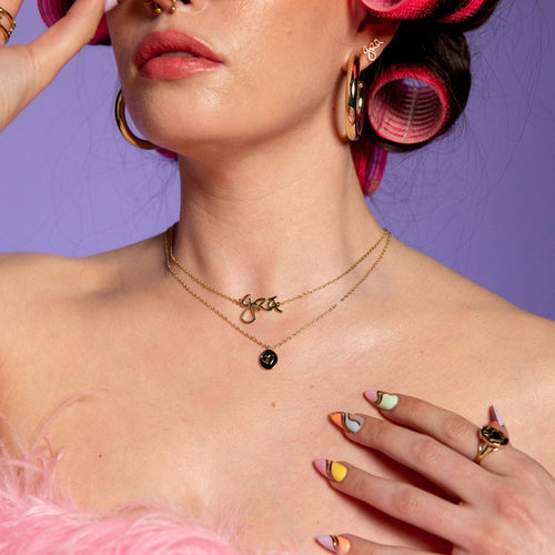Don't Kill My Vibe Necklace - Grá Beag Chain