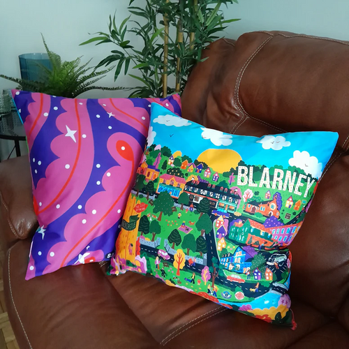 Saucy Pups Cosy Cushion - Blarney