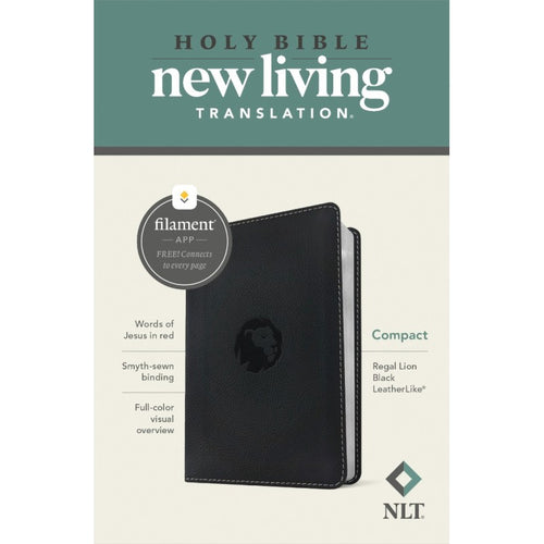 NLT - Compact Filament Bible Lion Black