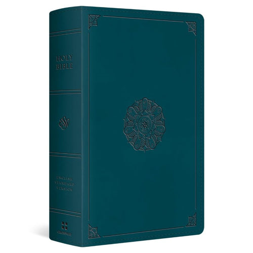 ESV - Giant Print Personal Size Bible - Deep Teal