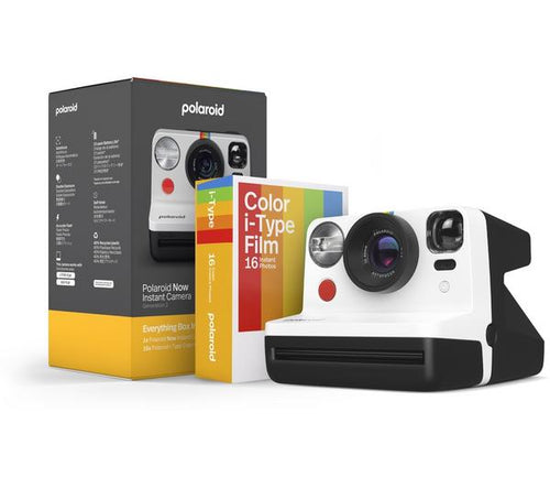 Polaroid Now Everything Box - Gen 2 Black & White Camera