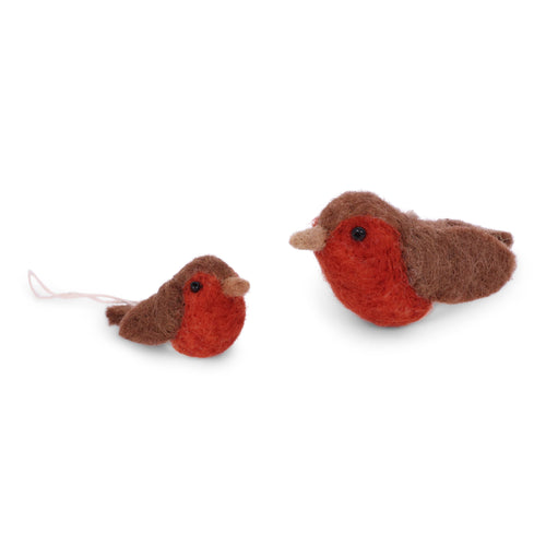 Gry & Sif Christmas - Robin - Set of 2