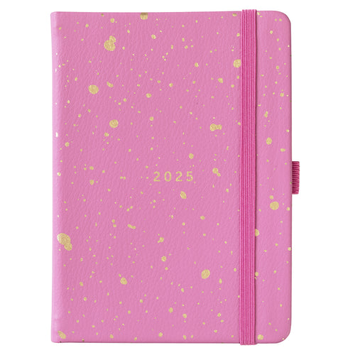 Busy B 2025 Diary - A6 To Do - Fuchsia