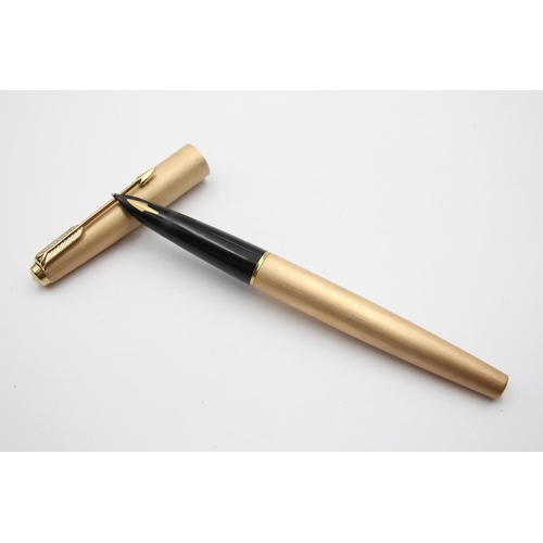 Pre-Owned Pen - Parker 61 Gold Cirrus Fountain Pen