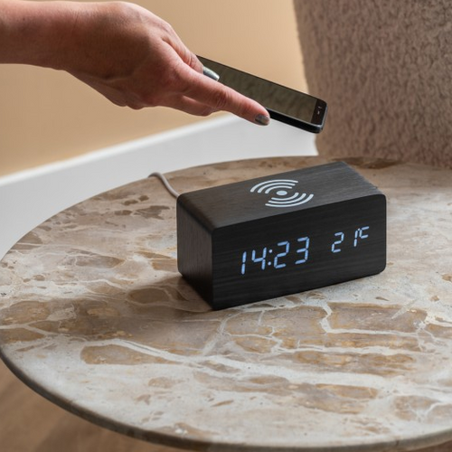 Karlsson Alarm Clock - Alarm Clock with Phone Charger