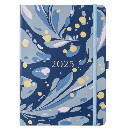 Busy B 2025 Diary - Perfect Planner - Navy Marble