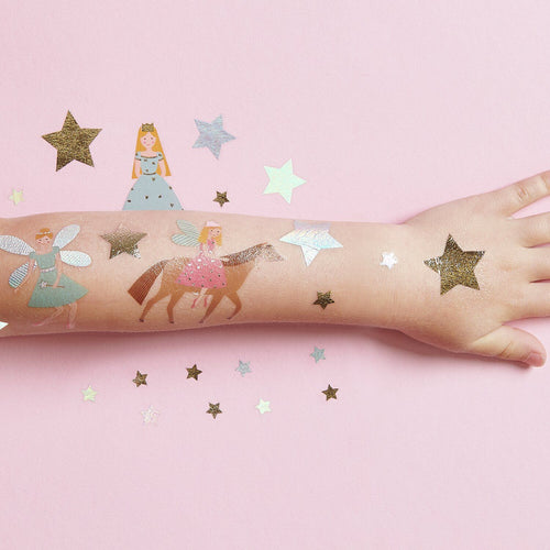 Paper Poetry Tattoos - Princess and Fairy