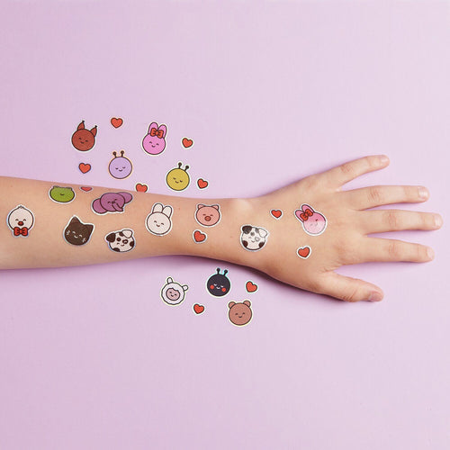 Paper Poetry Tattoos - Chingu Animals