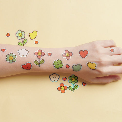 Paper Poetry Tattoos - Chingu Flowers