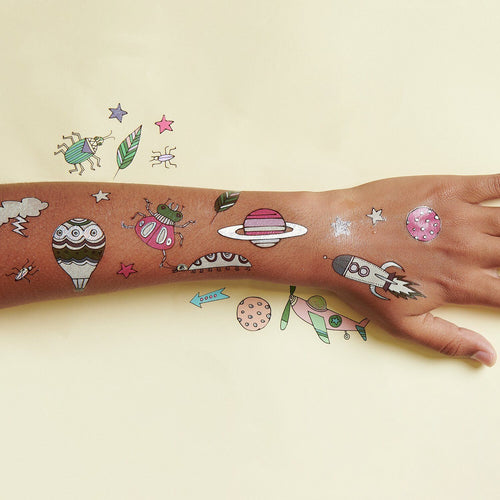 Paper Poetry Tattoos - Monster Party