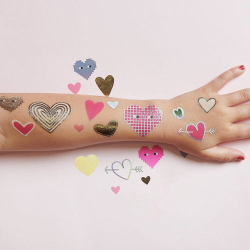 Paper Poetry Tattoos - Heart-Shaped