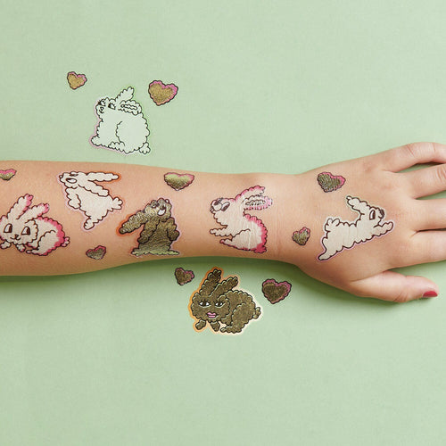 Paper Poetry Tattoos - Rabbit