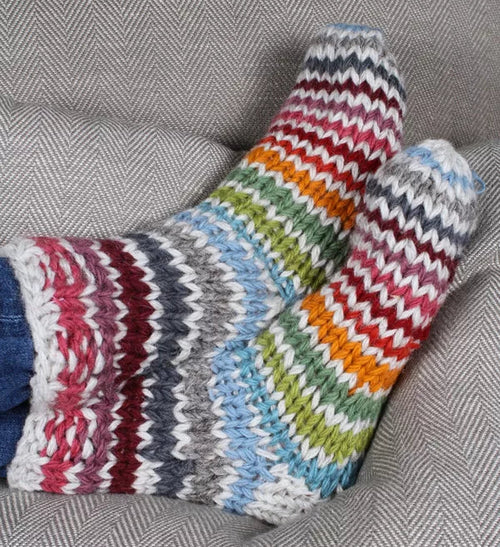 Pachamama Sofa Socks - Hoxton Stripe