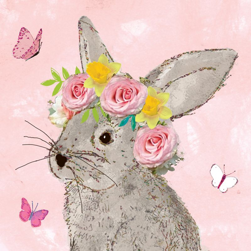 Napkins - Easter Bunny Beauty