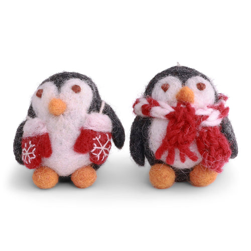 Gry & Sif Christmas - Felt Baby Penguins - Set of 2