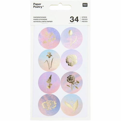 Paper Poetry Stickers - The Sky Is the Limit